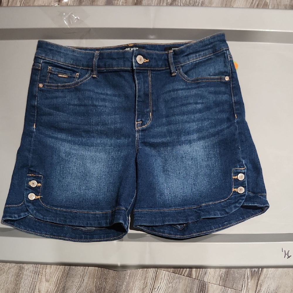 Nine West Dark Blue Jean Shorts
